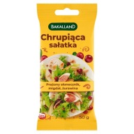 Chrumkavý Bakalland šalát 50g pražené slnečnicové semienka mandľové brusnice