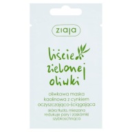 Koalinová maska ​​so zinkom Ziaja Green Olive Leaves 7ml