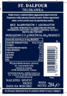 Ovocný džem Rhapsody jahoda 284 g ST. DALFOUR