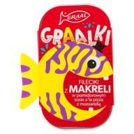 GRAAL Graalki Filety z makrely a la pizza 110 g