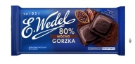 Veľmi horká čokoláda 80% Wedel 80g