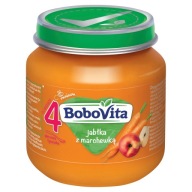 BoboVita Jablká so sladkou mrkvou dezert 125 g