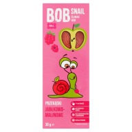 Bob Slimák jablkovo-malinový ovocný snack bez pridaného cukru 30g