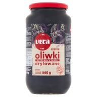 VERA čierne olivy bez kôstky 860 g