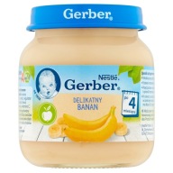 Gerber Dezert Jemný banán pre deti po 4 mesiacoch