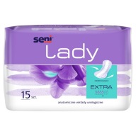 Seni Lady Extra Plus urologické vložky 15 ks dámske hygienické vložky