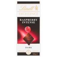 Lindt Excellence horká čokoláda s malinami 100 g
