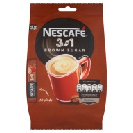 Nescafe instantný kávový nápoj 3v1 hnedý cukor