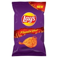 Lay's Flamin' Hot Potato chips s veľmi pikantnou príchuťou 70 g Lays
