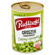 Pudliszki hrášok 400 g