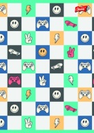 Zápisník A5 32k mriežka Let's Play 675416 Unipap