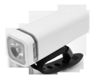 ŠTVERCOVÁ PREDNÁ LAMPA 1W LED BIELA