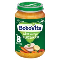 BOBOVITA VEČERA PRE BOJČATÁ KYTIČKA ZELENINY S KURACOM 8M 190G
