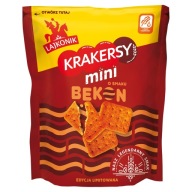 Lajkonik Mini krekry s príchuťou slaniny 100 g