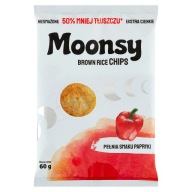 Eurowafel Ryžové chrumky s príchuťou papriky Moonsy 60g