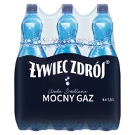 Żywiec Zdrój pramenitá plynová voda 6 x 1,5 l