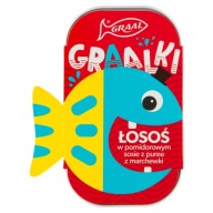 Losos v paradajkovej omáčke s mrkvovým pretlakom 110g Graal 0,127 kg