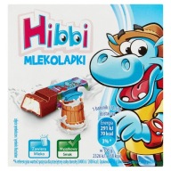 Mliečne tyčinky Mlekoladki s mliečnou náplňou Hibbi 50g