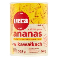 Ananás v sirupe Vera 0,565 kg