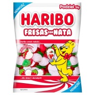 HARIBO FRESAS CON NATA JELLIES JAHODA A KRÉM 150 g