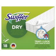 Vložky do mopu SWIFFER, utierky na zachytávanie suchého prachu, 18 ks.