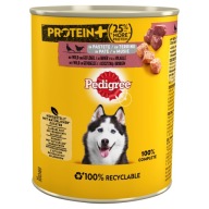 Pedigree Adult Protein+ Mokré krmivo pre psov Srnčia pena s hydinou 800 g