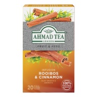 Rooibos čaj so škoricou Ahmad 20 Express obálok s vešiakom