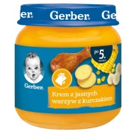 Gerber Zeleninový krém s kuracím mäsom 125 g