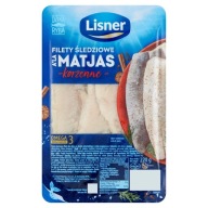 Pikantné FILETY SLEĎA A'LA MATJAS 220g LISNER