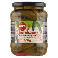 Uhorky Uhorky s čili papričkou 680 g