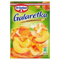 Broskyňové želé Dr. Oetker 77 g