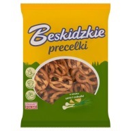 Beskidské praclíky s príchuťou syra a cibule 120g Aksam