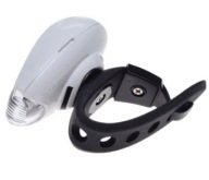 Predná LED lampa na bicykel pre cyklistickú prilbu Cr2032