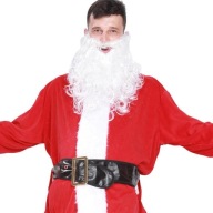 Mikulášska brada Mikulášsky outfit HRUBÝ 45CM veľký HRUBÝ