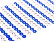 130 kusov!! Kryštály SAMOLEPIACIE TRYSKY ~3mm~ ks13