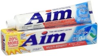Zubná pasta Cavity Protection AIM Multi Benefit mätový gél 156 g