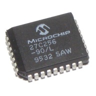 Pamäť OTP 256K (32Kx8) EPROM 27C256-90 90ns PLCC