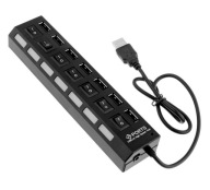 HUB Splitter 7 portov USB 2.0 USBx7 SPLITTER