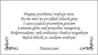 VLOŽKY s básňou na svadobné oznámenia 25 ks.