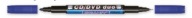 Obojstranný vodeodolný popisovač GRANITE M830 BLUE