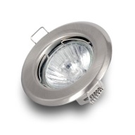 Halogénové zapustené očko SATIN NICKEL