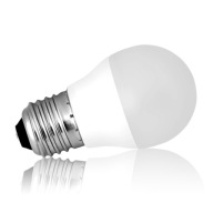 SMD E27 LED žiarovka 4W=35W G45 TEPLÁ GUĽA