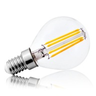 LED žiarovka E14 Filament 4W Edison G45 4000K BALL
