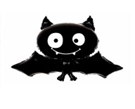 BALÓN Balóny BAT BLACK HALLOWEEN 93 CM