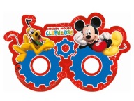 Papierové masky Mickey Mouse Birthday Party 6 ks.