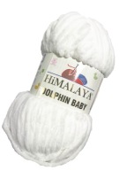 Priadza HIMALAYA DOLPHIN BABY 100g biela 80301