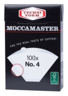 Papierové filtre Moccamaster veľkosť 4 100 ks