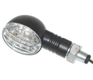 SMER SMEROV ČIERNE BIELE SVETLO OVÁLNE LED