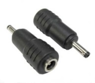 Redukčný DC adaptér, zástrčka 4,3 mm, zásuvka 2,1 mm