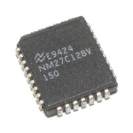 OTP pamäť 128K (16Kx8) EPROM 27C128 150ns PLCC-32